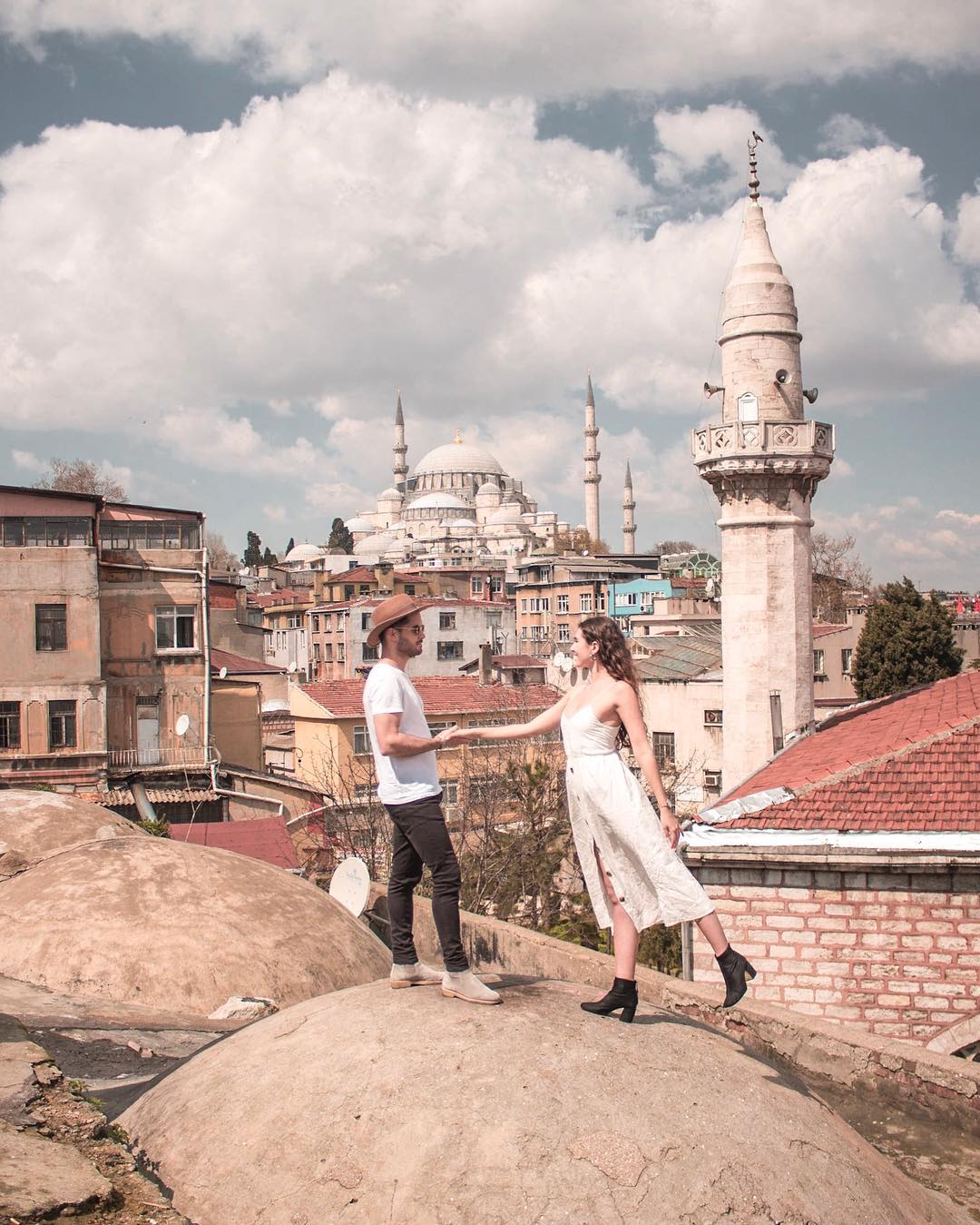 Pár na dovolenke v Turecku