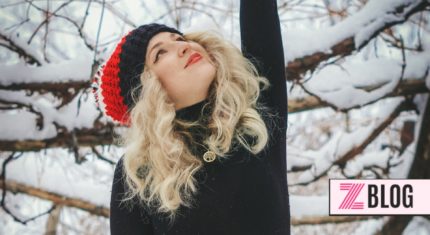 Žena v snehu nepozná lenivosť