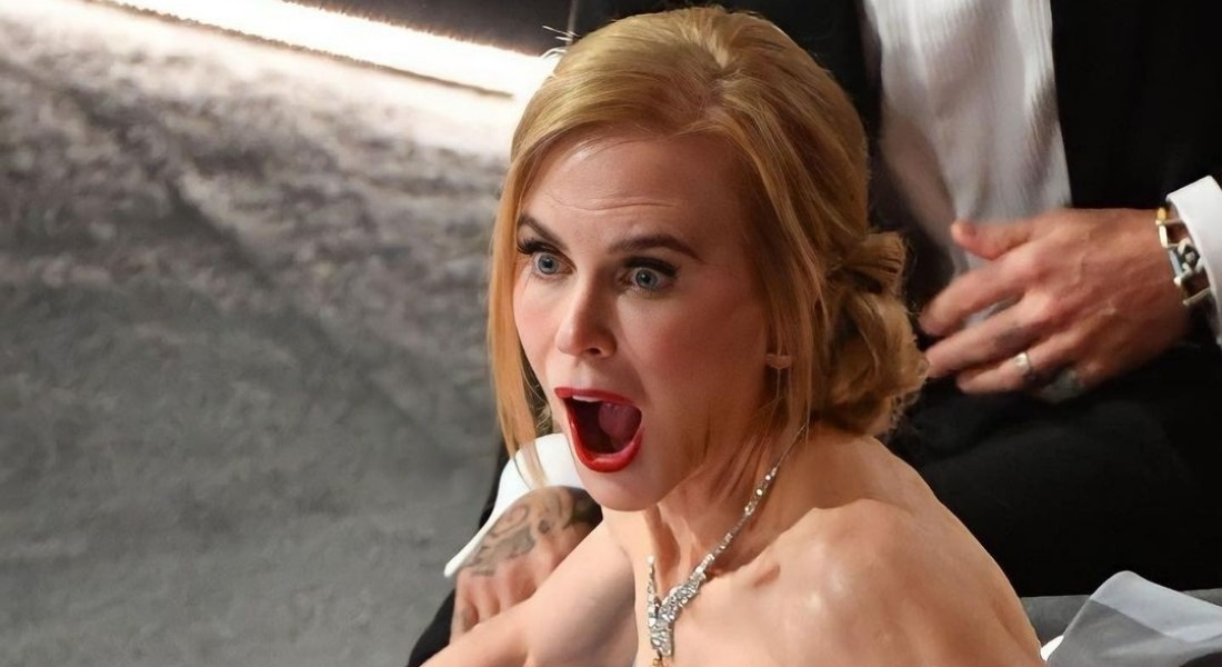 Nicole Kidman reakcia na facku Willa Smitha