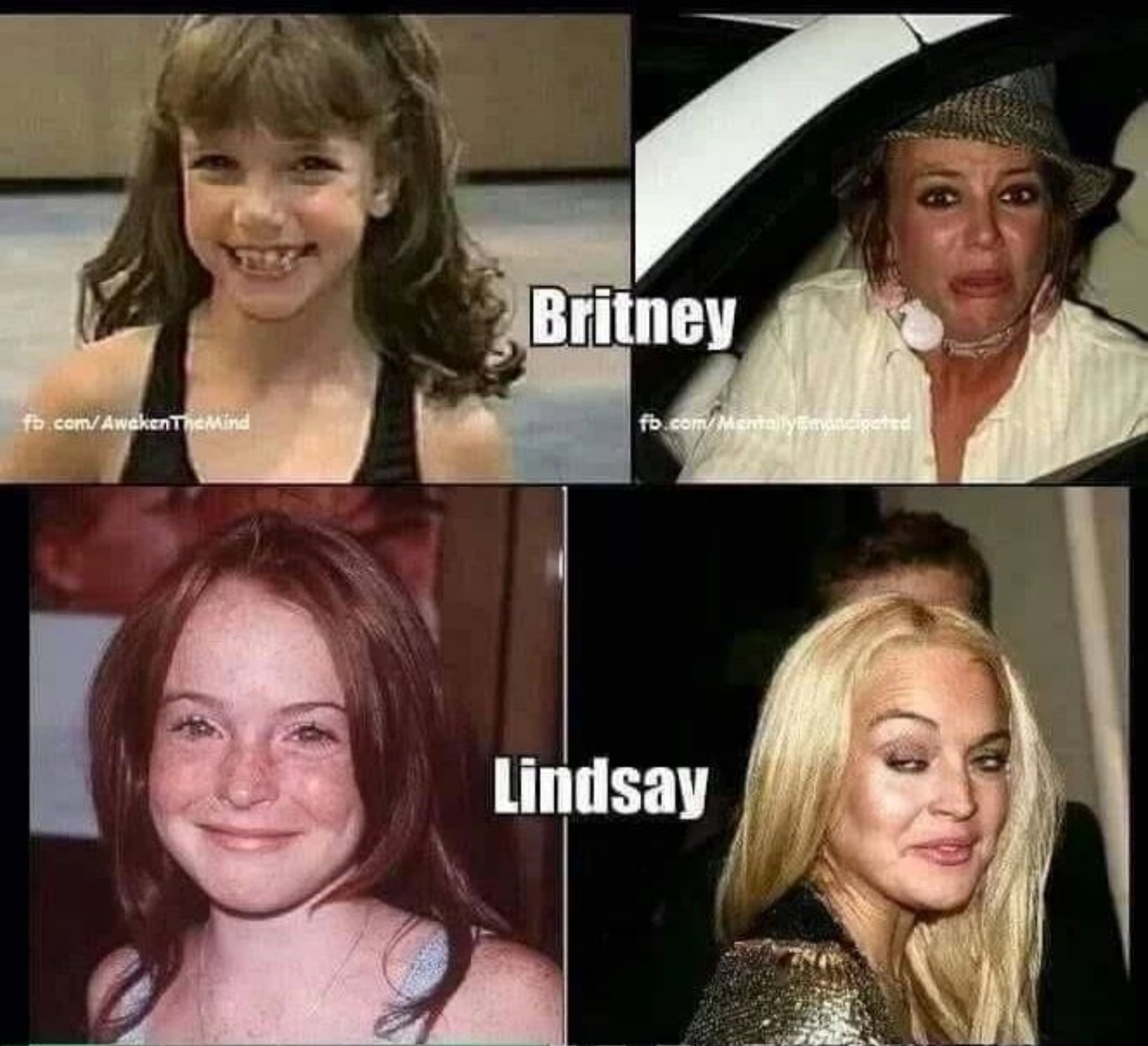 Lindsay Lohan a Britney Spears
