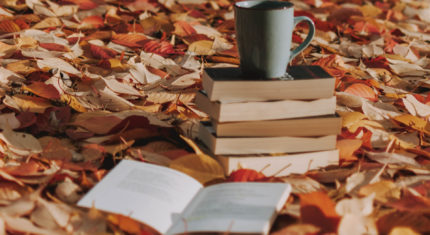 jeseň a kniha