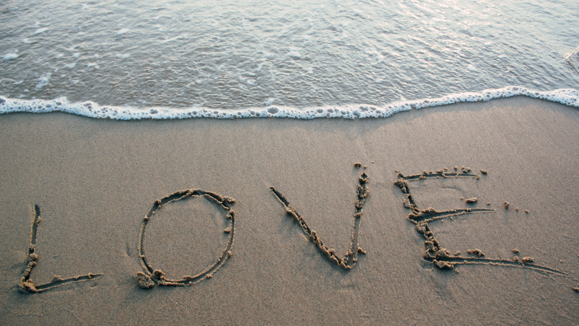 láska na pláži