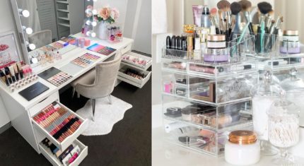 Ako zorganizovať kozmetiku