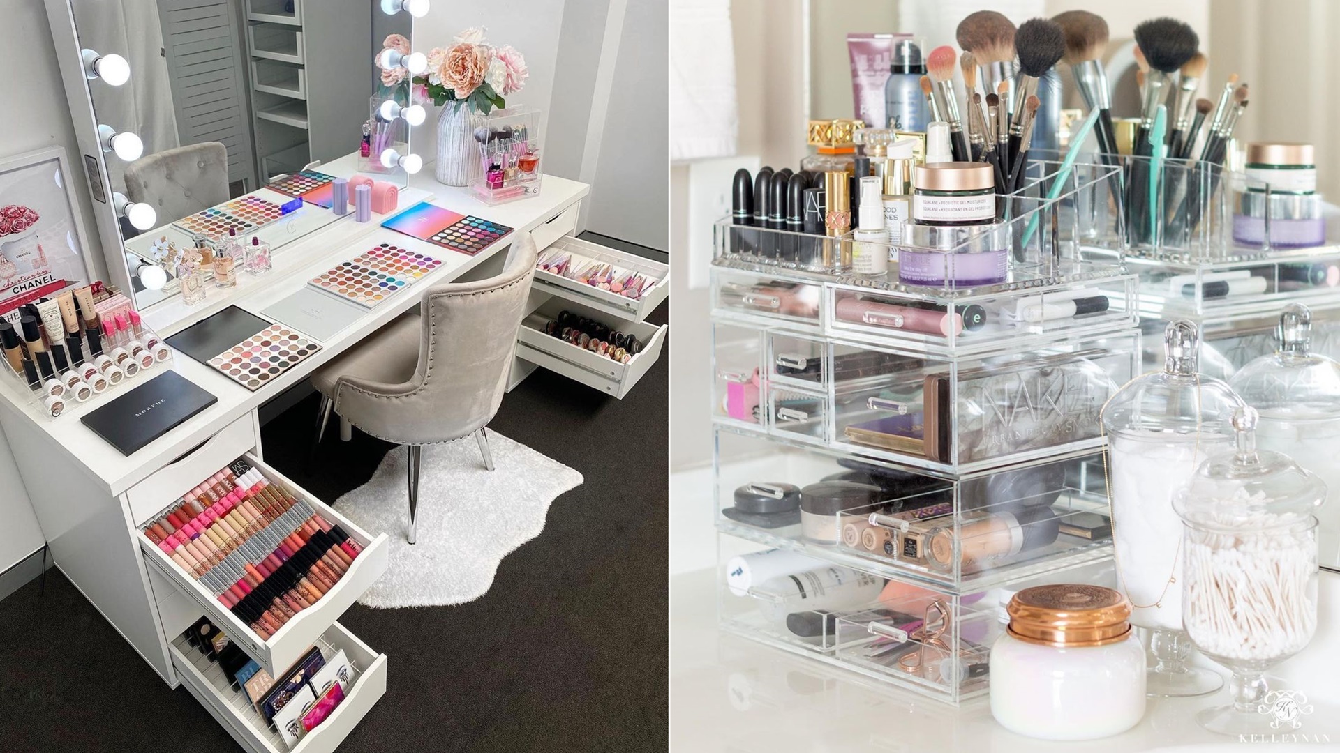 Ako zorganizovať kozmetiku