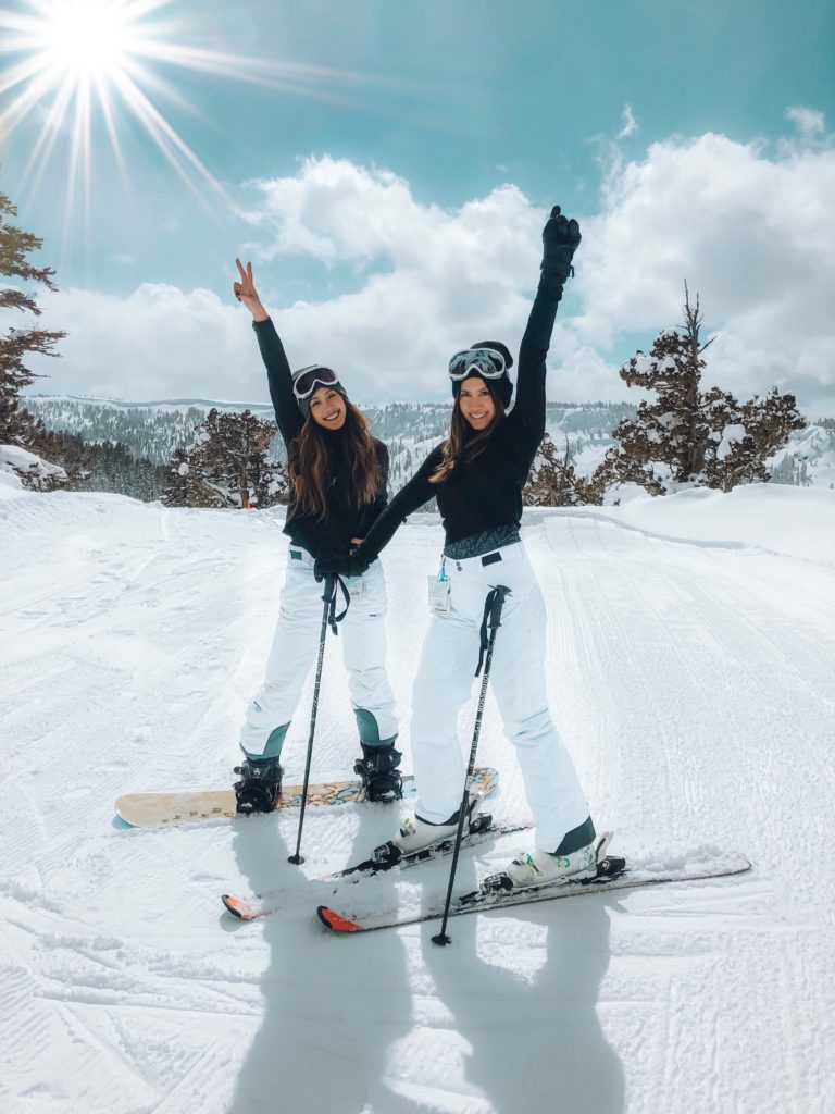Ženy na lyžiach