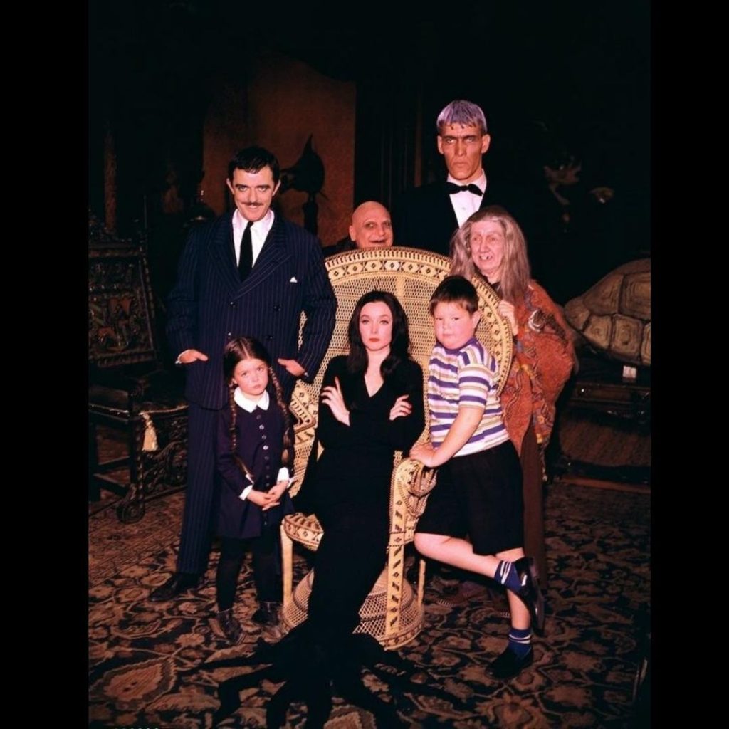 Herci v seriáli Addams Family
