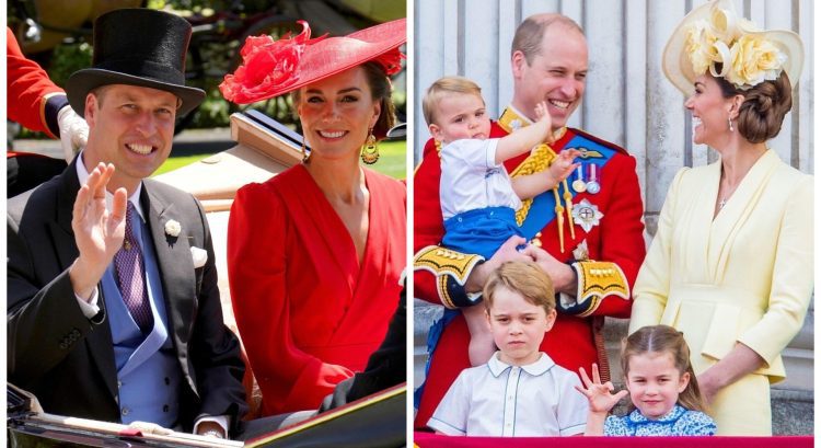 Princ William a Kate s deťmi