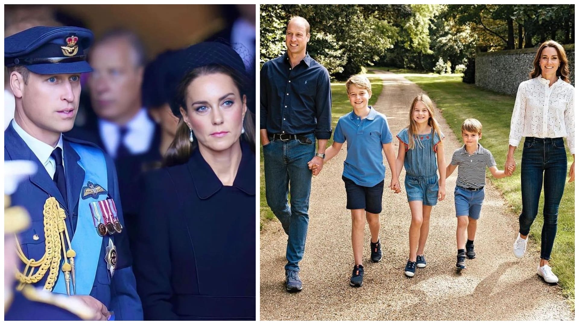 Princ William s rodinou