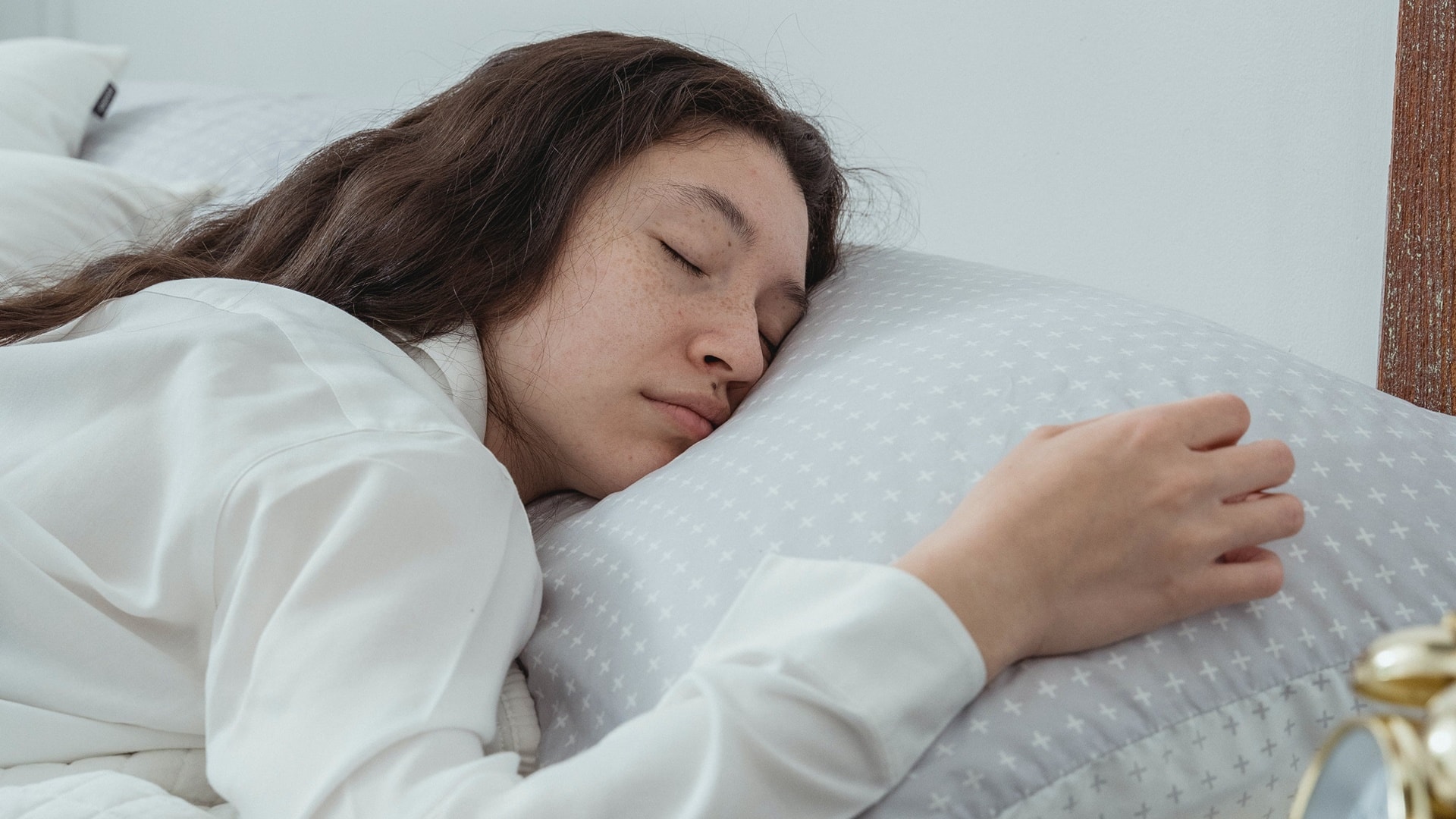 Žena má problémy so spánkom