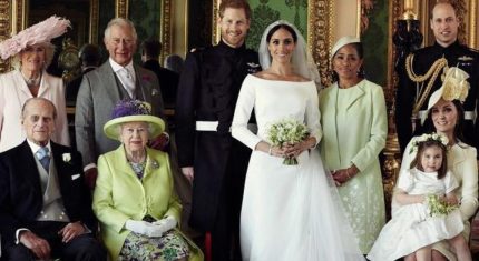 Kráľovská rodina - princ Harry a Meghan svadba