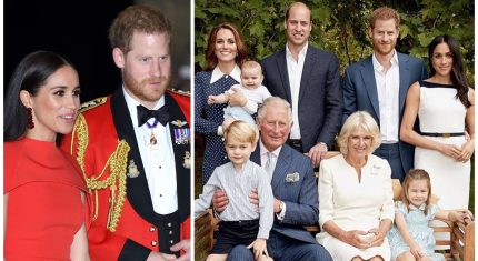 Princ Harry a Meghan Markle s kráľovskou rodinou