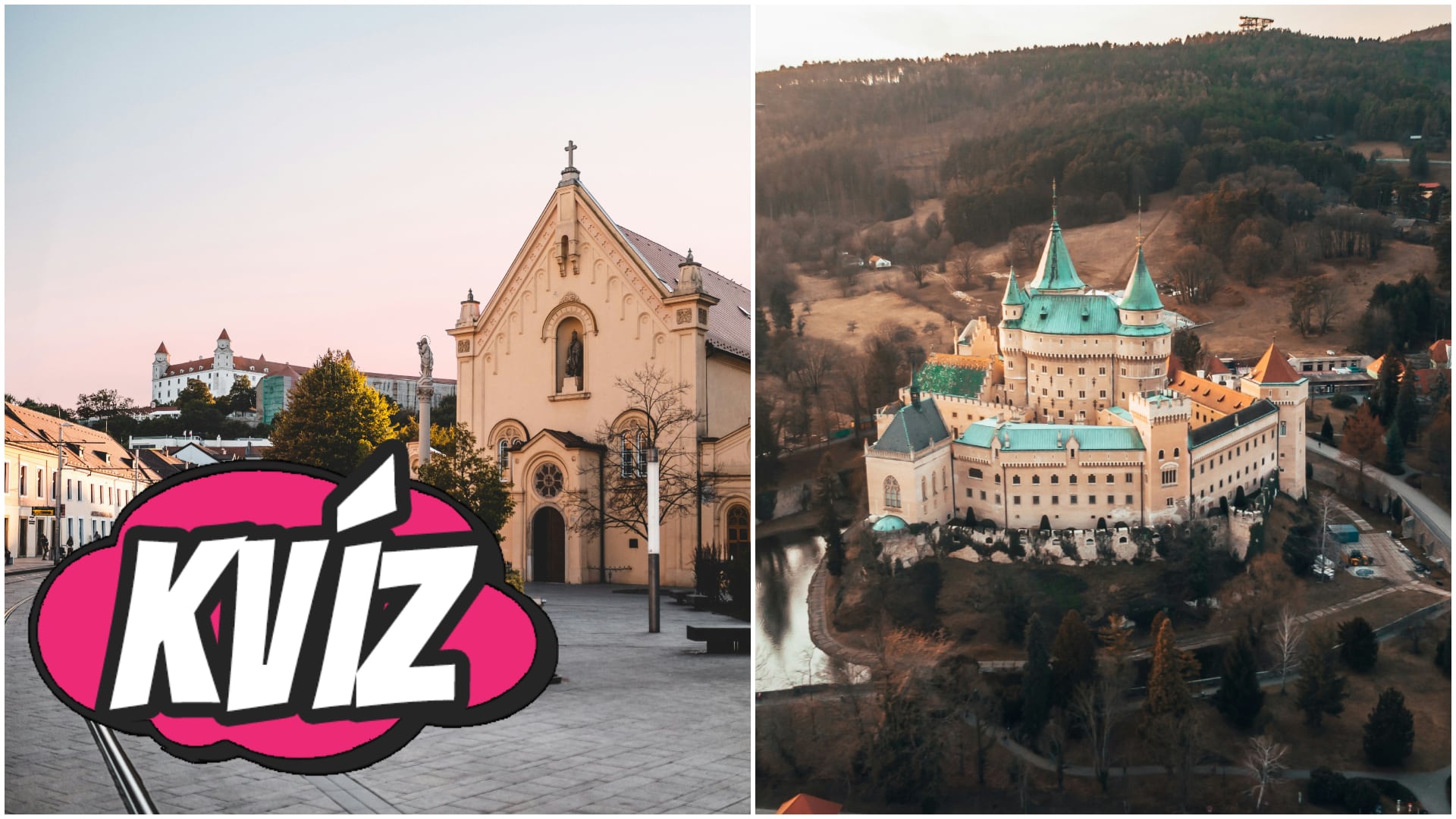 Všeobecný prehľad: Kvíz o slovenských miestach